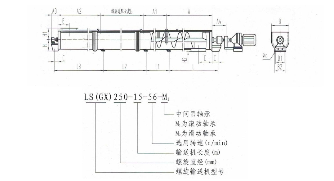 LS型螺旋輸送機(jī)